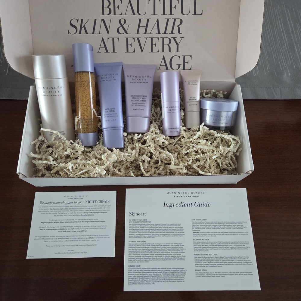 Meaningful Beauty 7-Piece Deluxe Face & Neck Skincare